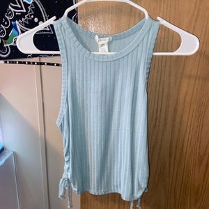 Juniors L Light green Tank top